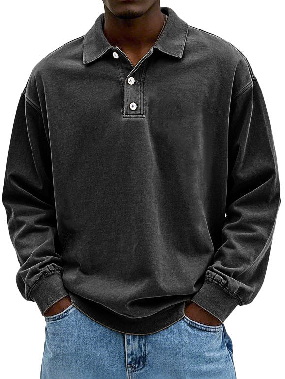 Ralph - Cotton Relaxed Fit Long Sleeve Polo Shirt