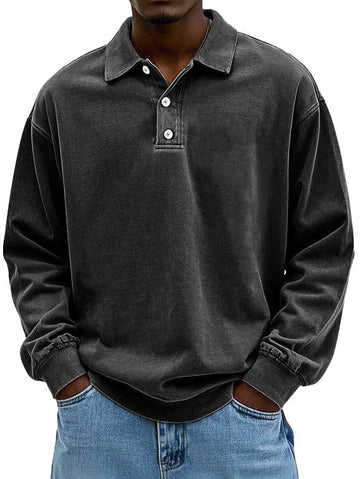 Ralph - Cotton Relaxed Fit Long Sleeve Polo Shirt