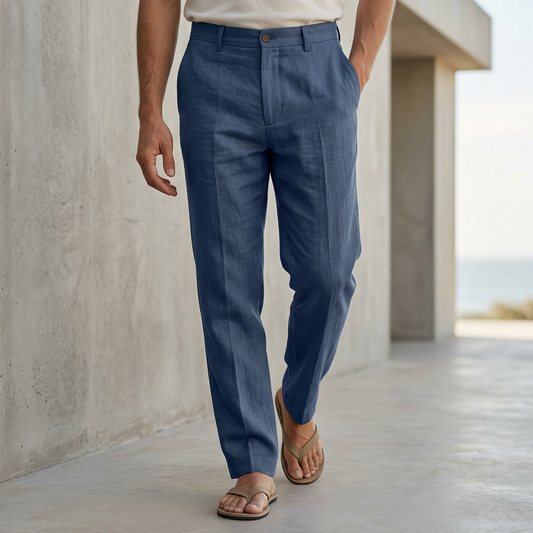 Tailored Trousers for Sophisticated Summer Resort Wear