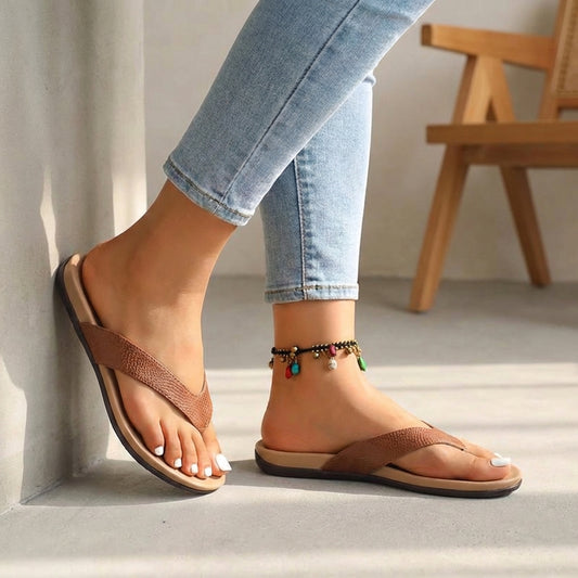 Women’s Minimal Strap Sandals for Effortless Summer Comfort