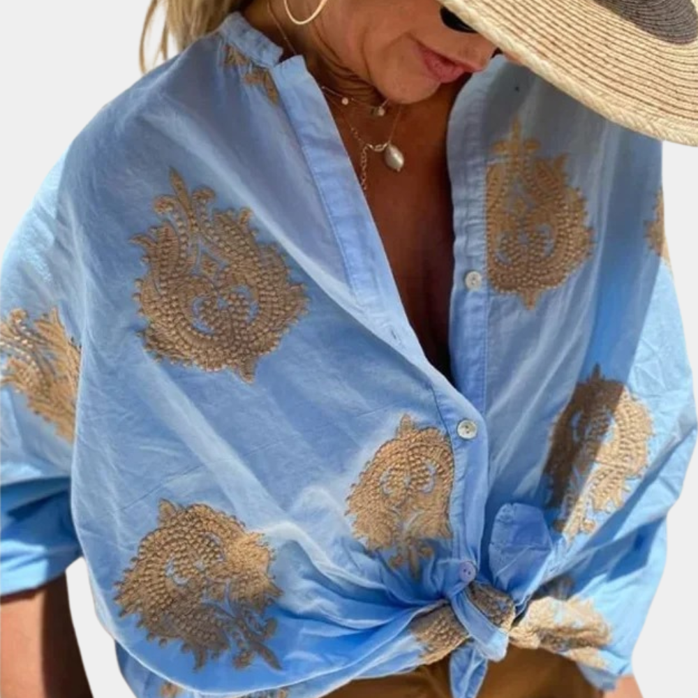 Light Breathable Loose Fit Blouse