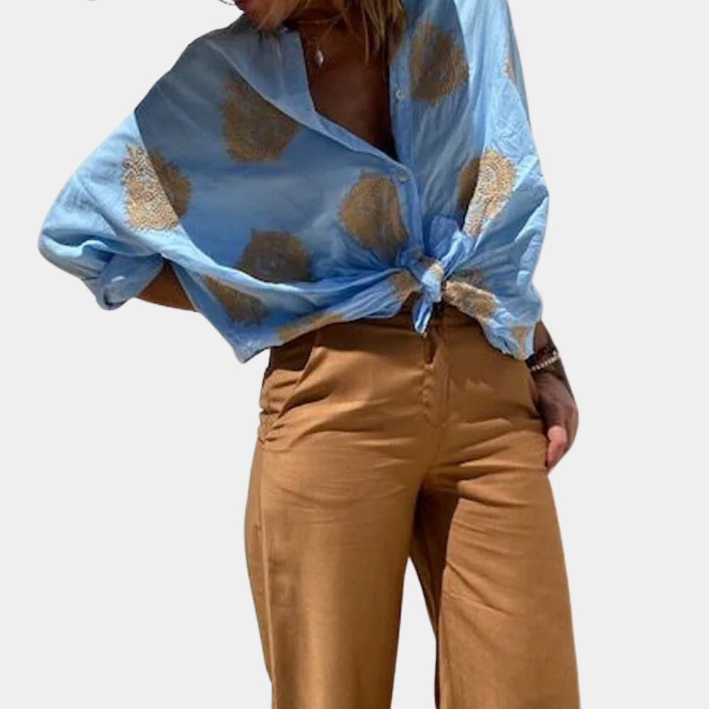 Light Breathable Loose Fit Blouse