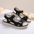Women's Sandals – Open Toe – Adjustable Velcro Straps – Padded Comfort Sole – Casual