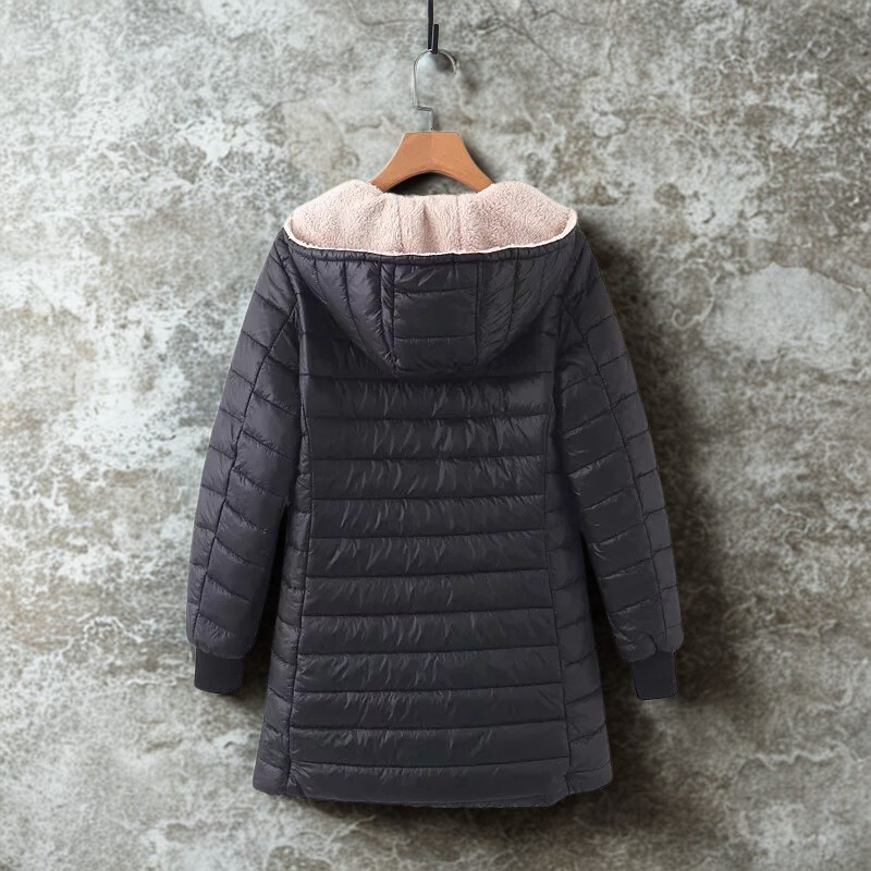 Quilted Insulated Fleece Lined Coat
