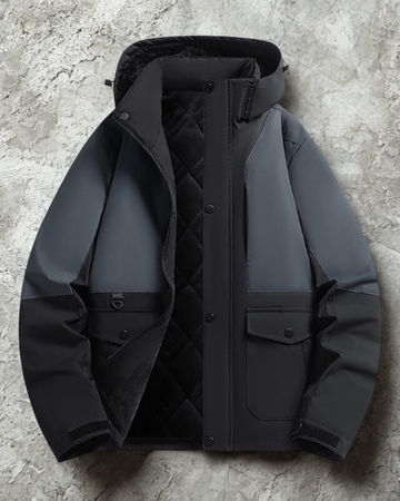 Quilted Wind and Water Resistant Jacket