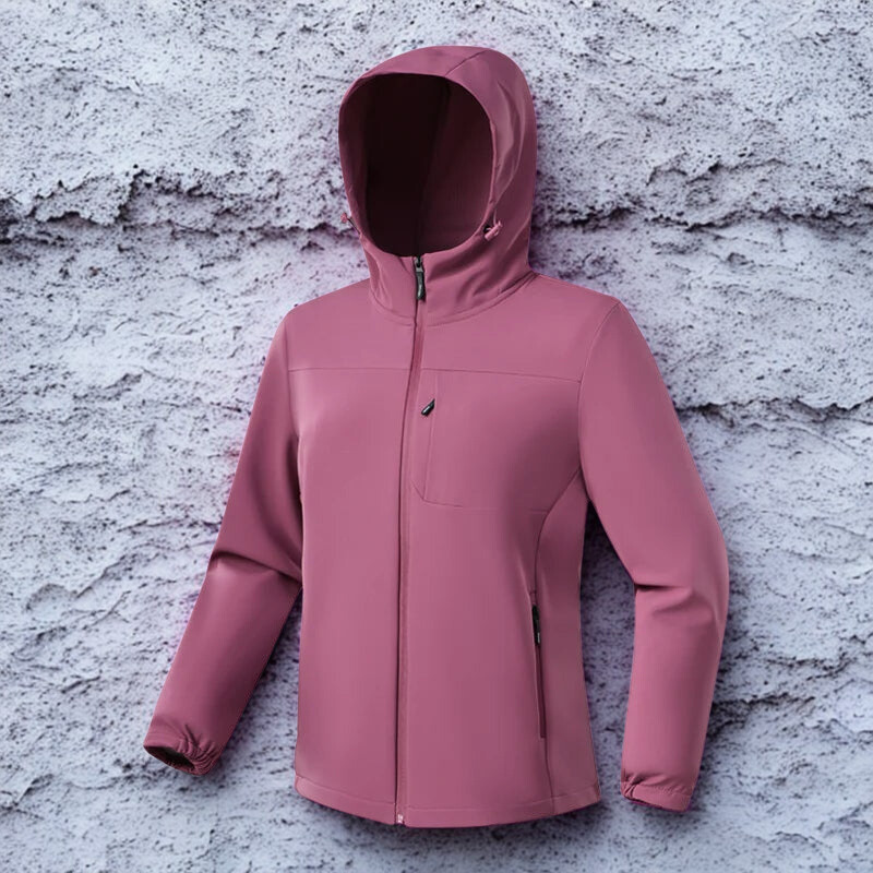 Stretch Softshell Regular Fit Hooded Jacket