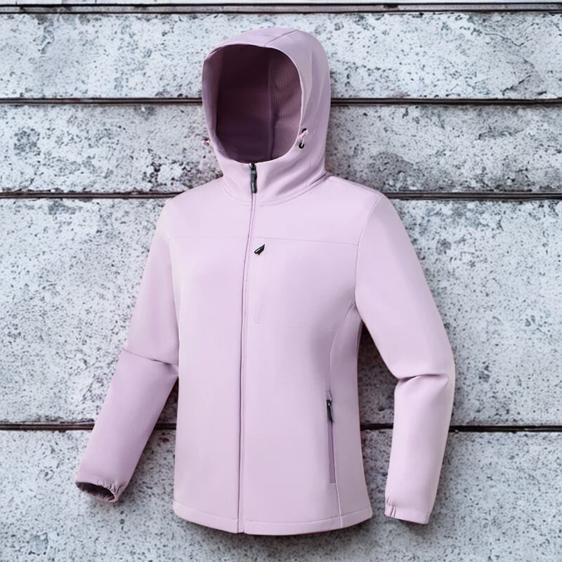 Stretch Softshell Regular Fit Hooded Jacket