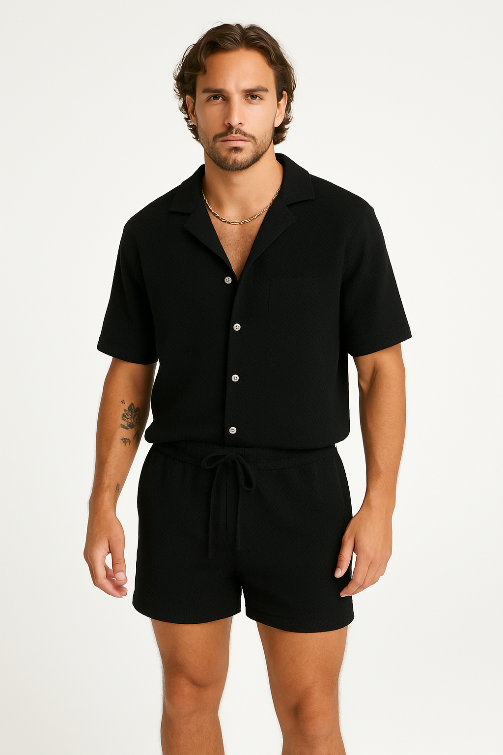 Breathable Cotton Relaxed Fit Short Sleeve Shirt