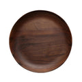 Walnut Wood Round Serving Plate