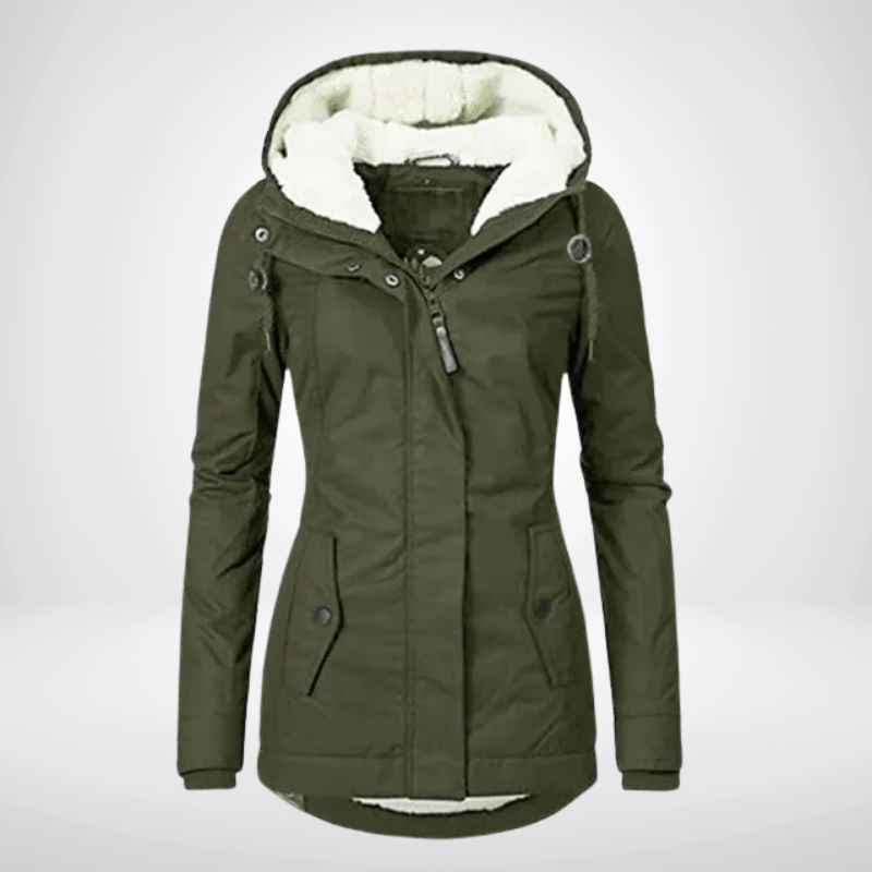 Waterproof Fleece Lined Tailored Fit Rain Jacket