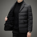Men's Jacket – Down Jacket – Tailored Fit – Double Breasted – Quilted Business Design