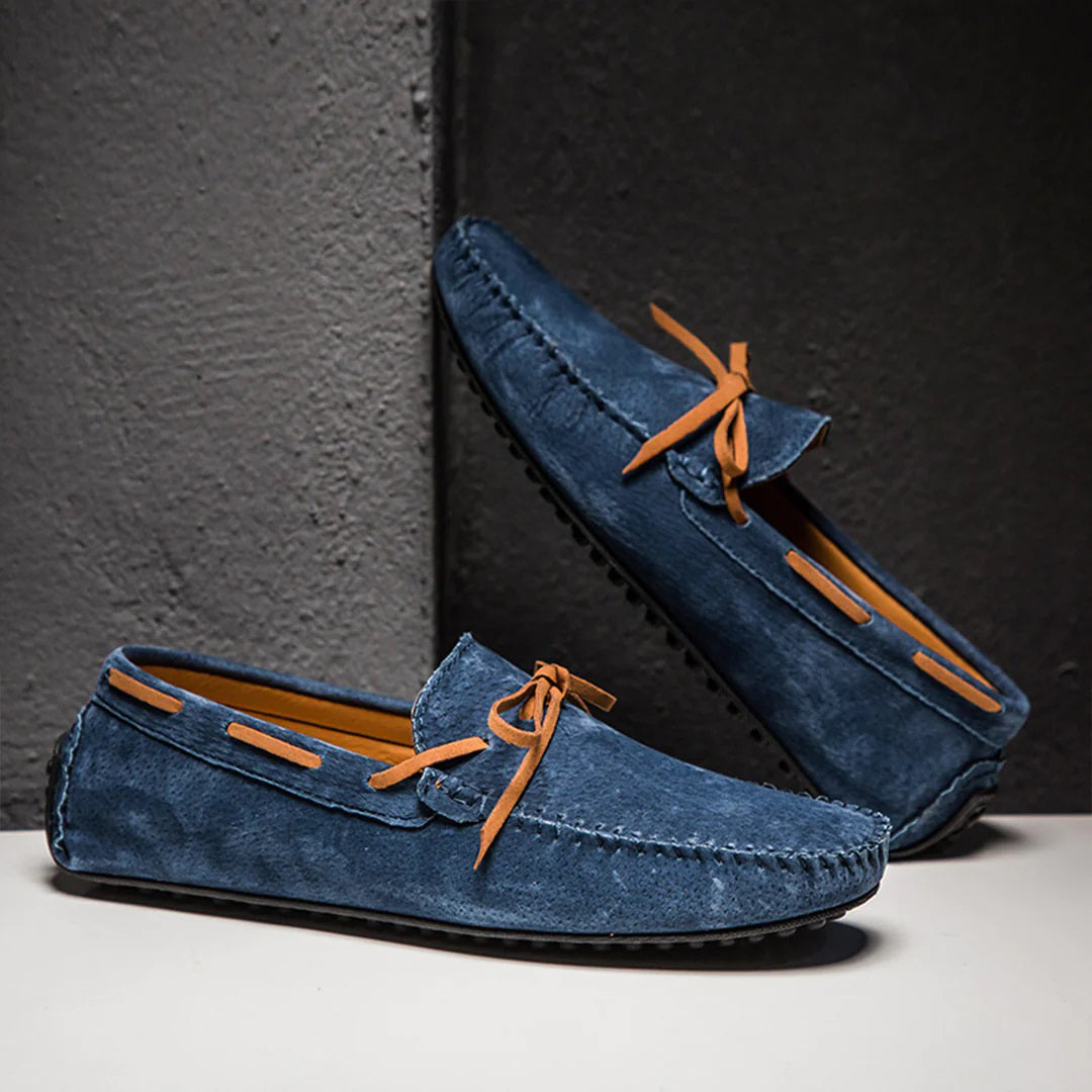 Herre Loafers - Blødt Ruskind - Komfortabel & Elegant - Fleksibel Gummisål