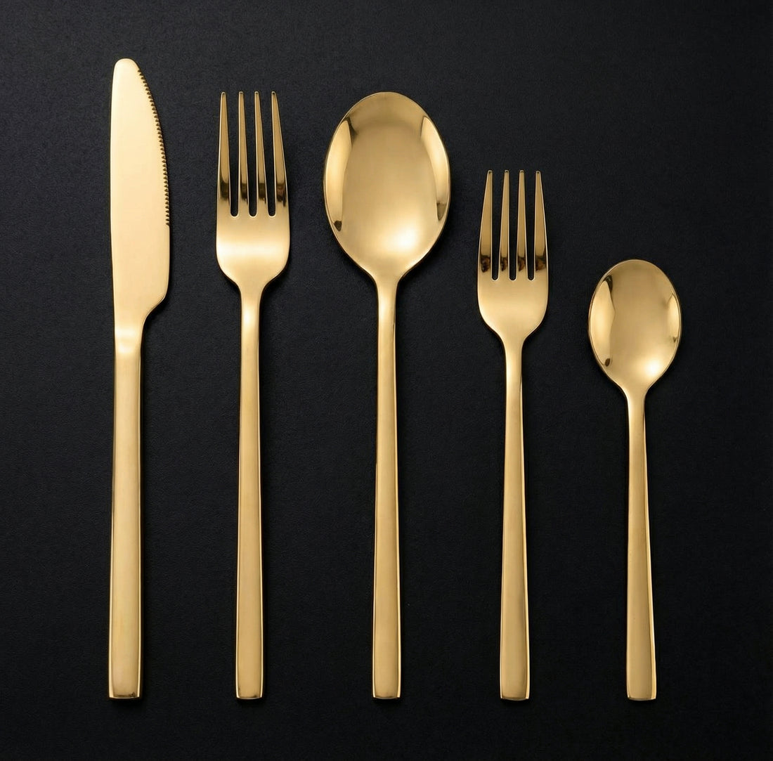 Stainless Steel Mirror-Polished Flatware Set