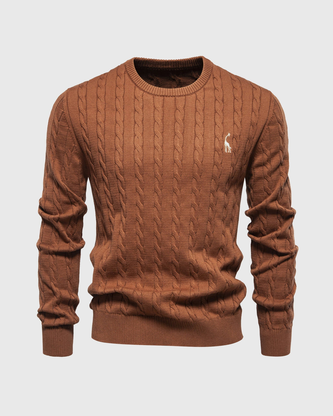 Cotton Cable-Knit Regular Fit Sweater