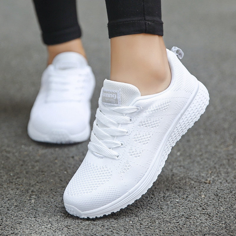 Amelia Orthopedic Walking Shoes | Lace-Up Cushioned Sole Shoes