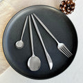 Stainless Steel Minimalist Mirror-Polished Flatware Set