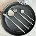 Stainless Steel Minimalist Mirror-Polished Flatware Set