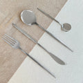 Stainless Steel Minimalist Mirror-Polished Flatware Set