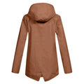 Women's Raincoat - Waterproof with Hood - Zipper & Front Pockets - Comfortable Fit