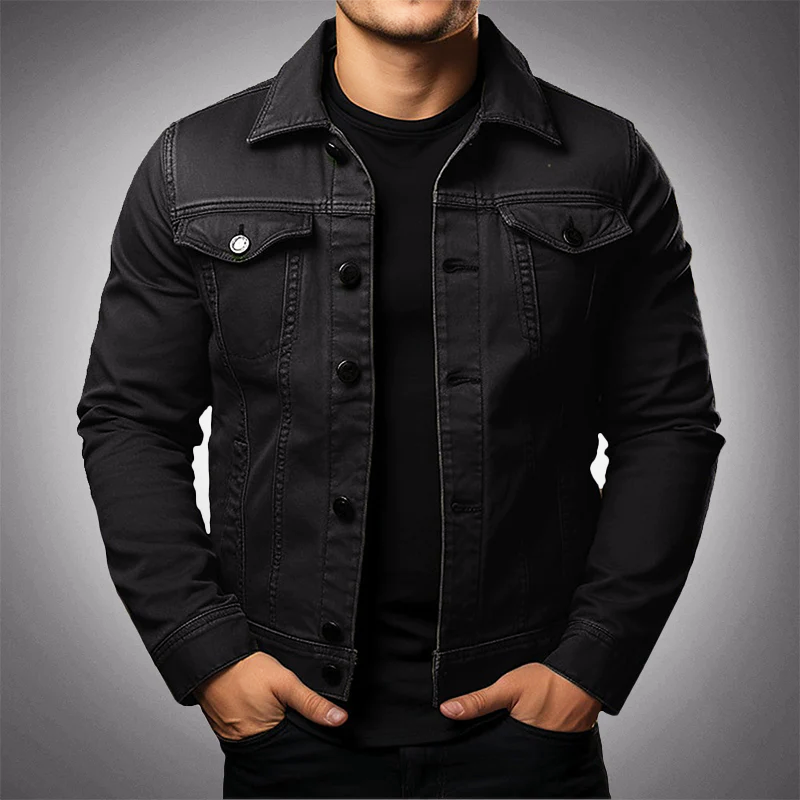 Breathable Structured Fit Denim Jacket