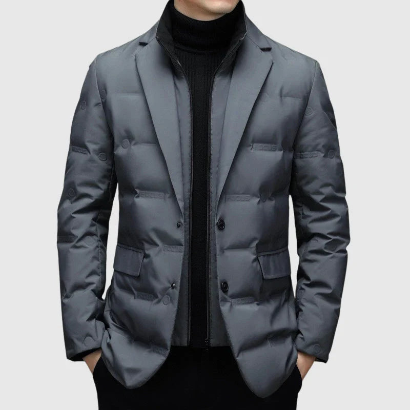 Tailored Fit Blazer Quilted Jacket