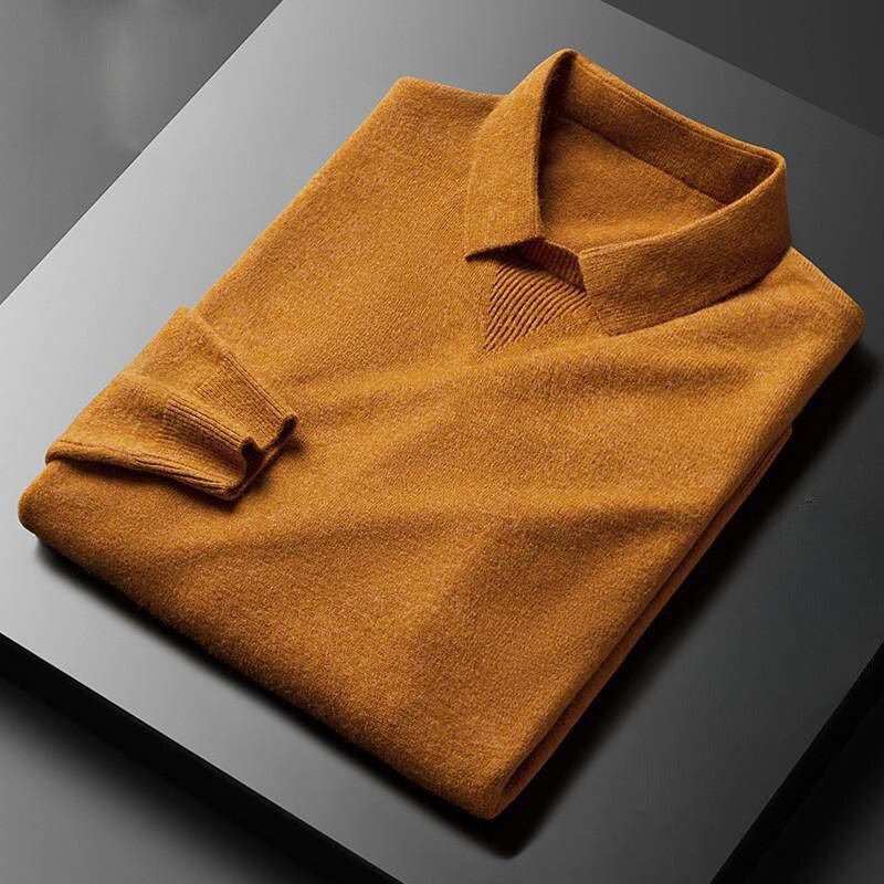 Wool Cashmere Fine Knit Regular Fit Sweater
