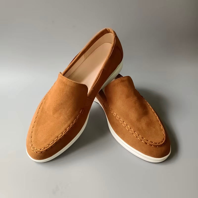 Slip-On Moc Toe Streamlined Loafers