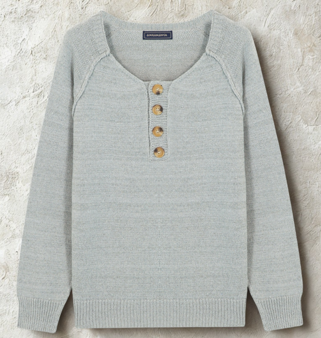 Regular Fit Textured Knit Pullover Sweater