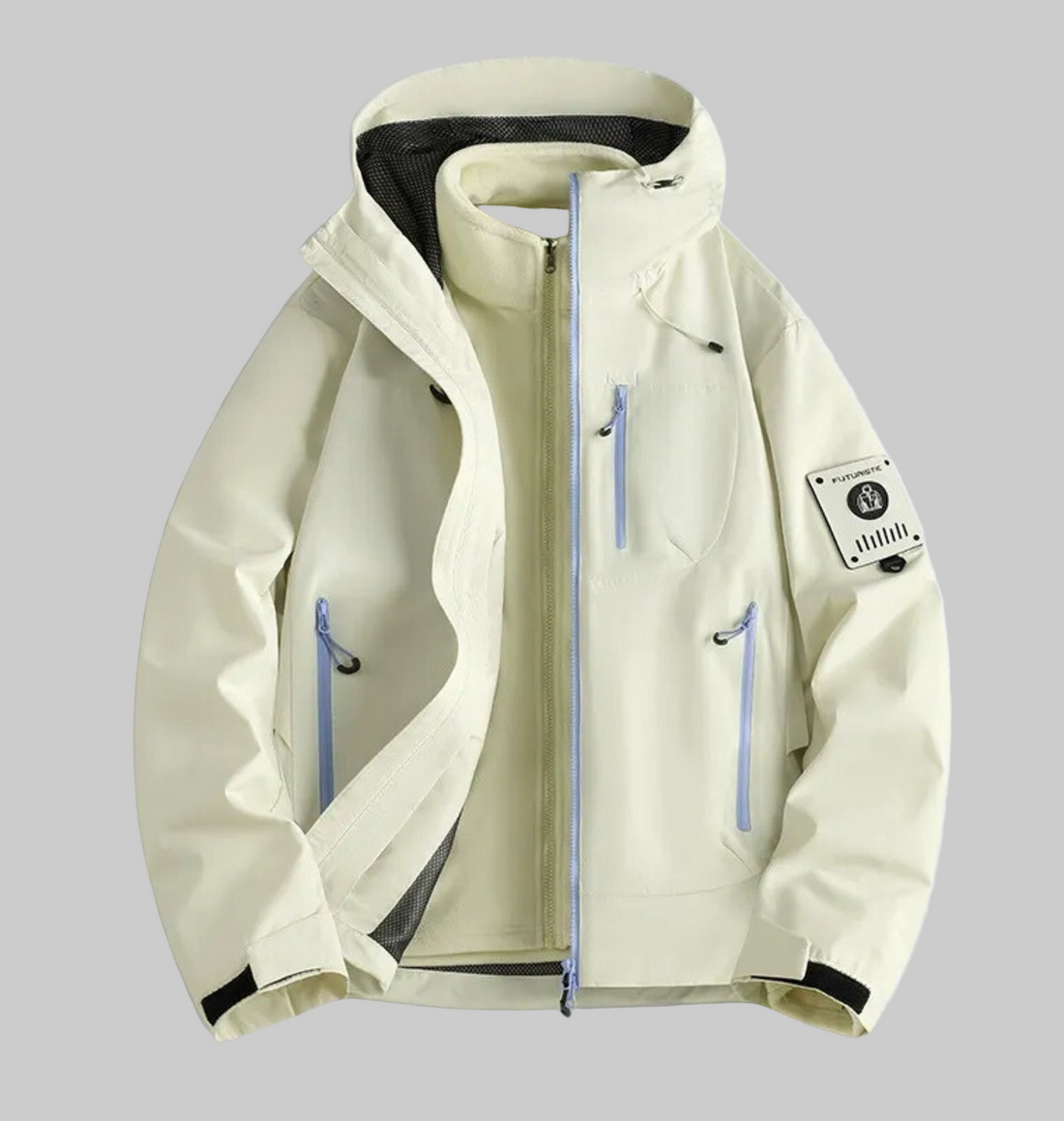 Technical Fabric Adjustable Hood Three-Piece Set