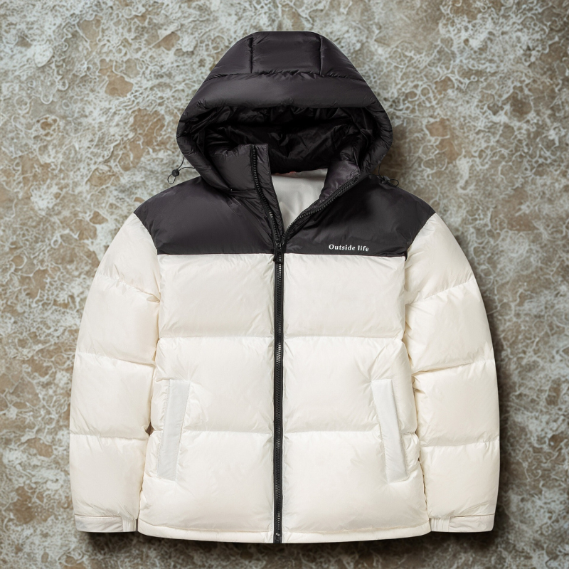 Quilted Hooded Relaxed Fit Puffer Jacket