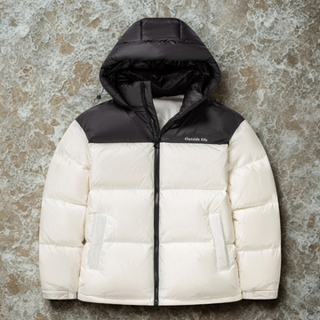 Quilted Hooded Relaxed Fit Puffer Jacket