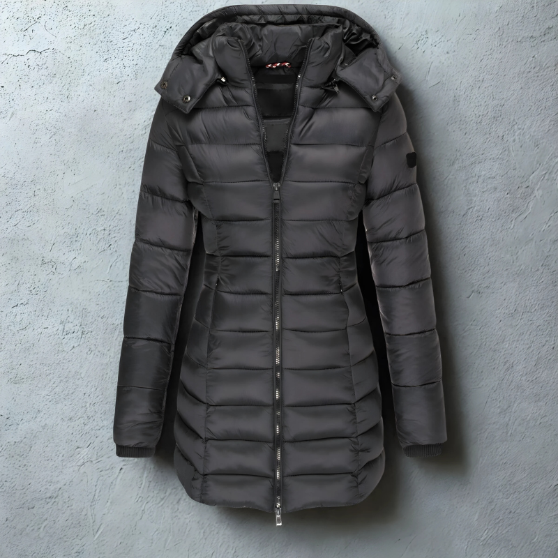 Quilted Insulated Slim Fit Puffer Coat