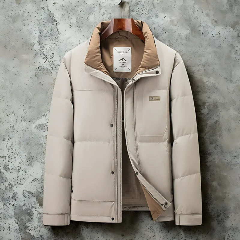 Windproof Insulated Regular Fit Puffer Jacket