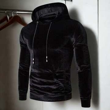Velour Slim Fit Hoodie