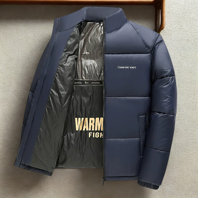 Water-Resistant Quilted Loose Fit Puffer Coat