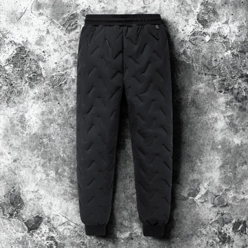 Quilted Padded Relaxed Fit Sweatpants