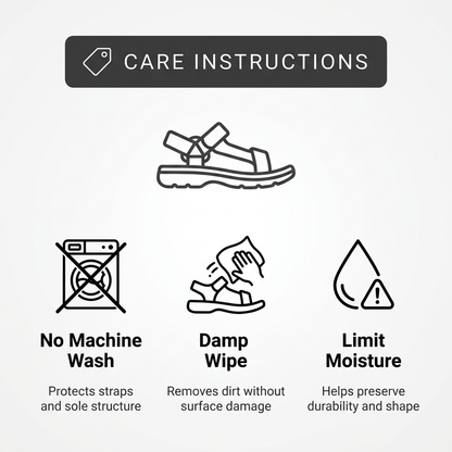 Orthopedic Textured Strap Sandals for Summer Adventures and Coastal Exploration