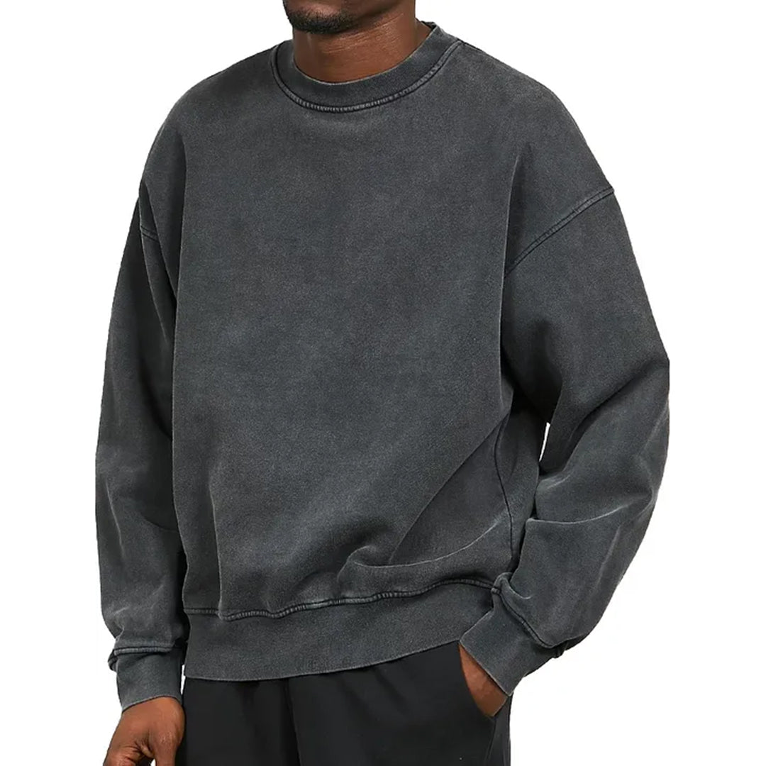 Relaxed Fit Dropped Shoulder Sweatshirt