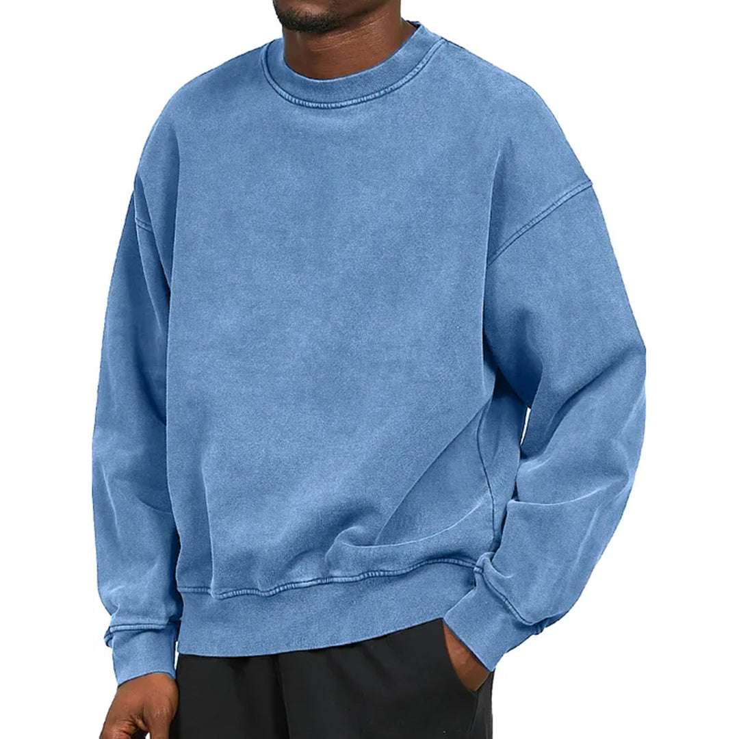 Relaxed Fit Dropped Shoulder Sweatshirt