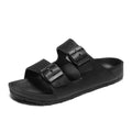 Men's Sandals – Adjustable Buckles – Thick Sole – Open Toe Comfort For Everyday Use
