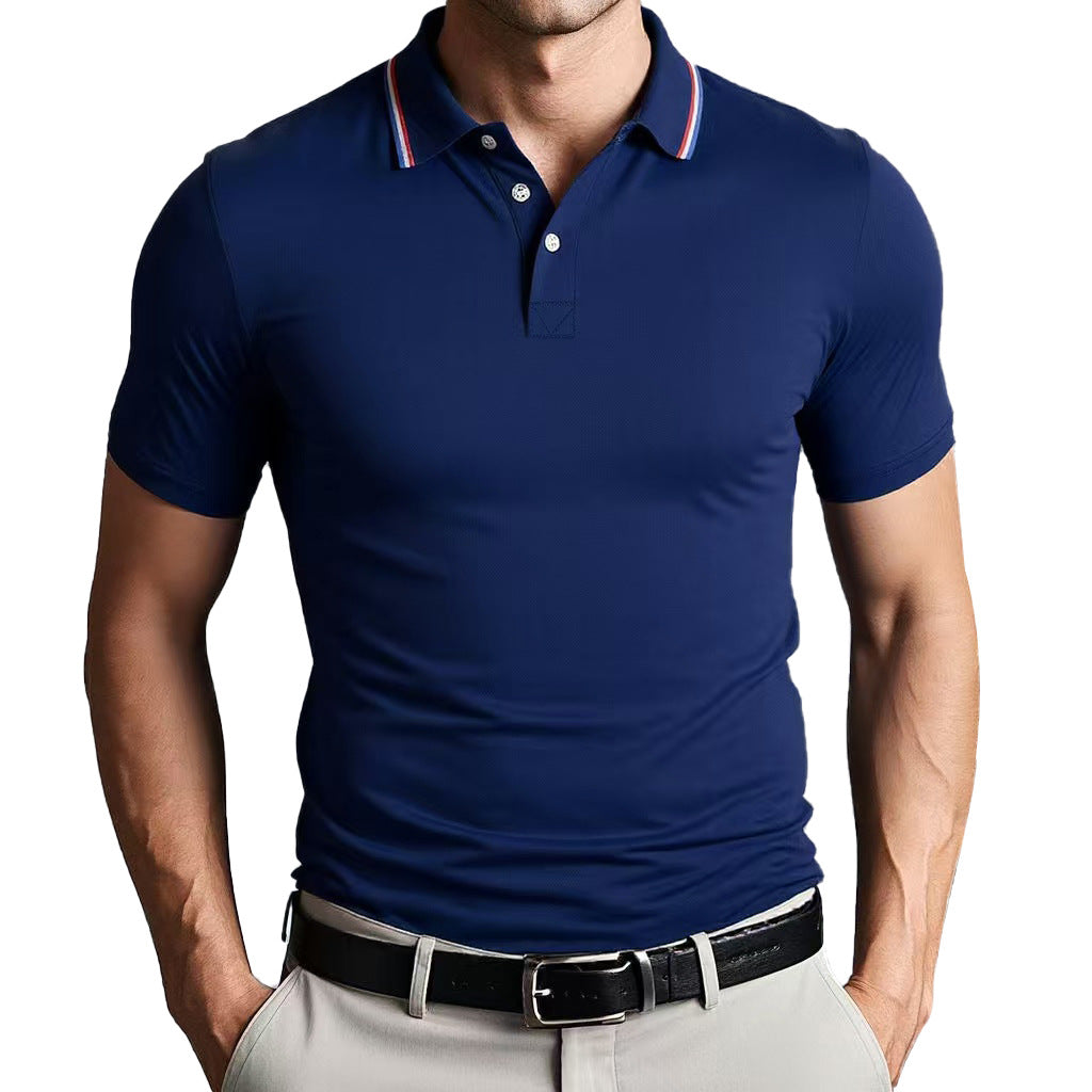 Unisex polo shirt – Slim fit – Breathable lightweight material – Short sleeves