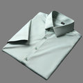 Men's Shirt with Short Sleeves – Slim Fit – Breathable Wrinkle-Resistant Cotton