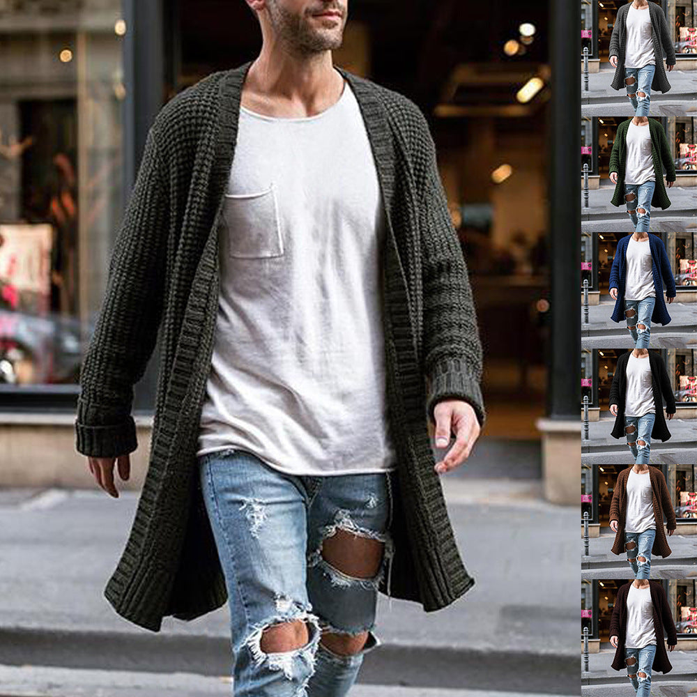 Chunky Knit Oversized Relaxed Fit Cardigan