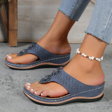 Light Breathable Flower Application Sandals