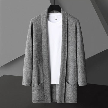 Slim Fit Knit Cardigan Sweater