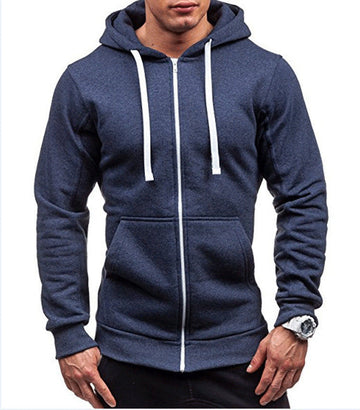 Full Zip Regular Fit Hooded Sweatshirt Jacket
