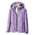 Women's Rain Jacket – Waterproof Standard Fit – Adjustable Hood – Zipper Pockets