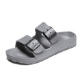 Men's Sandals – Adjustable Buckles – Thick Sole – Open Toe Comfort For Everyday Use