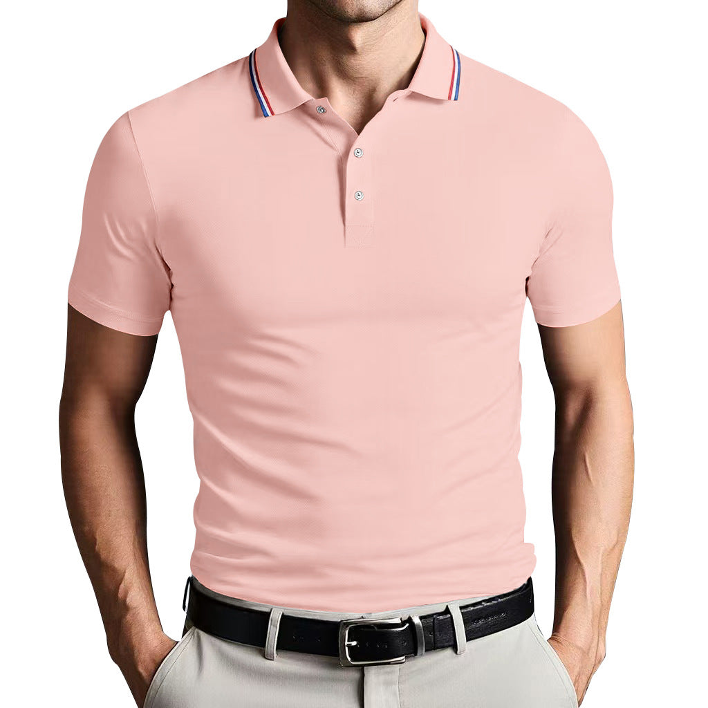 Unisex polo shirt – Slank pasform – Åndbart letvægtsmateriale – Korte ærmer