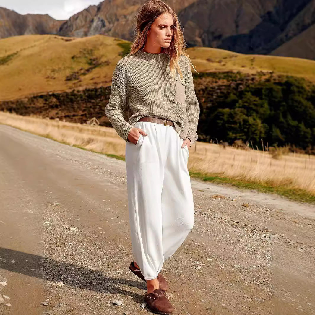 Knit Relaxed Fit Loungewear Set